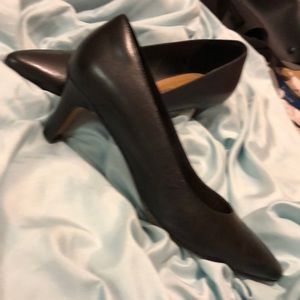 Clark’s heels. “Collection by CLArks”